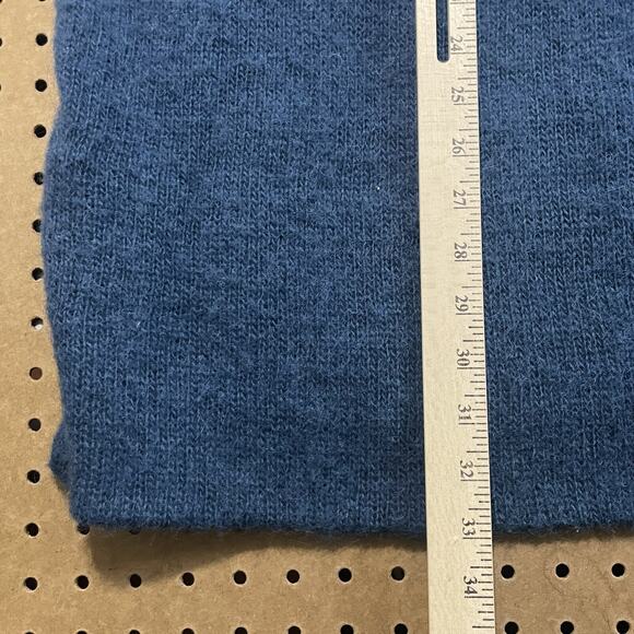 NWT M Design Sweater Womens XL Teal Icelandic Wool Pure Sheep Wool Knit Oversize - Picture 8 of 9